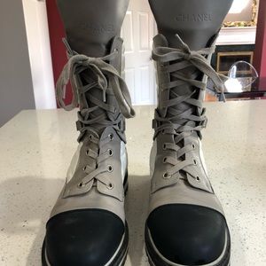 CHANEL SPORT LINE COCO MARK SNOW BOOTS